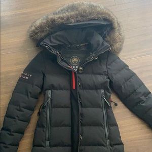 SuperDry down coat
